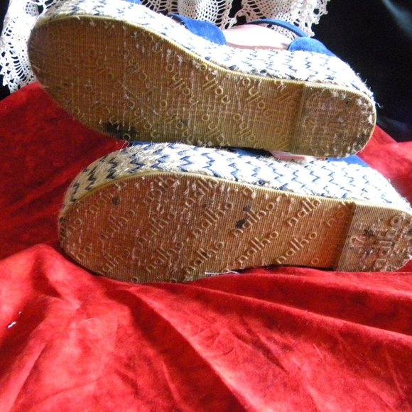 Nalho suede platform espadrilles 7 - Picture 7 of 8